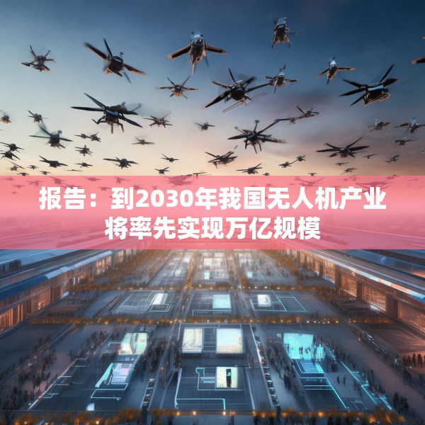 报告：到2030年我国无人机产业将率先实现万亿规模