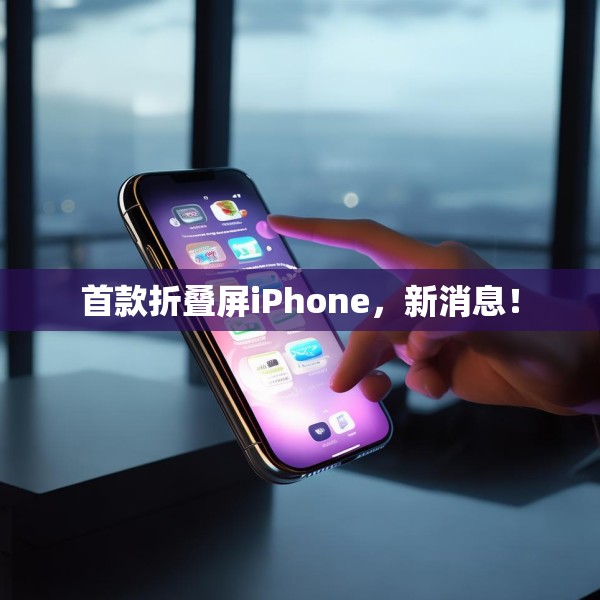 首款折叠屏iPhone，新消息！
