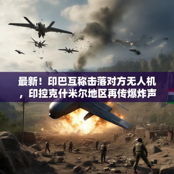 最新！印巴互称击落对方无人机，印控克什米尔地区再传爆炸声！印度称巴基斯坦违反停火协议，巴方否认
