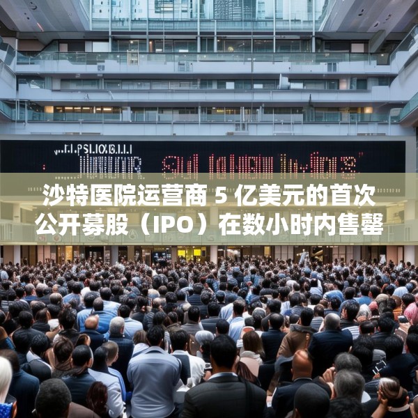 沙特医院运营商 5 亿美元的首次公开募股（IPO）在数小时内售罄