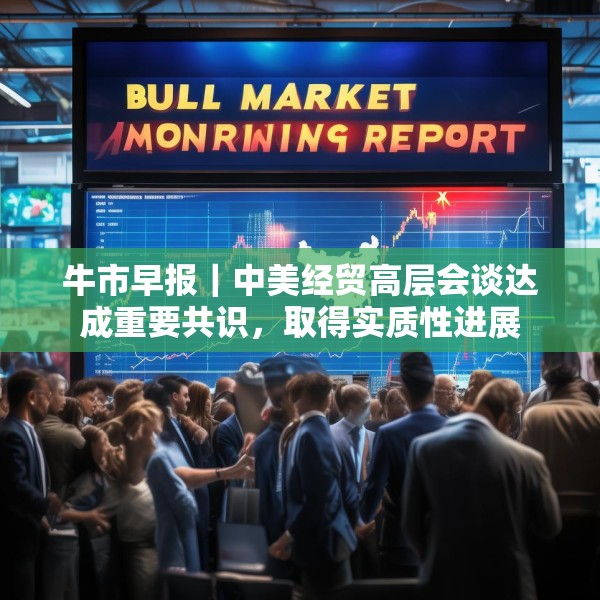 牛市早报｜中美经贸高层会谈达成重要共识，取得实质性进展