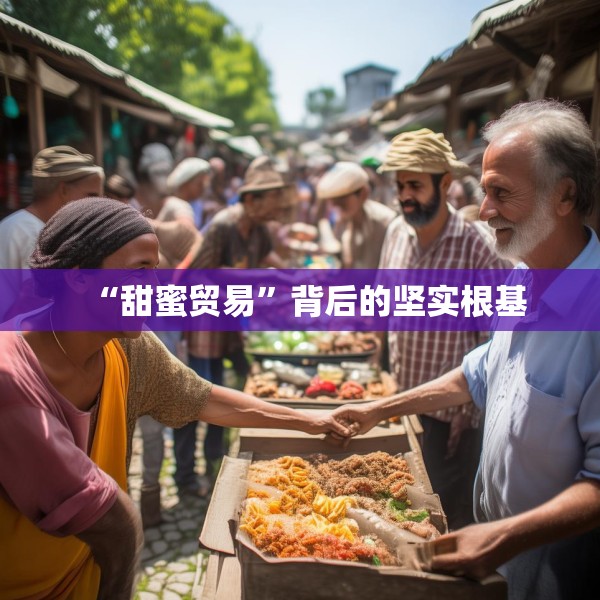 “甜蜜贸易”背后的坚实根基