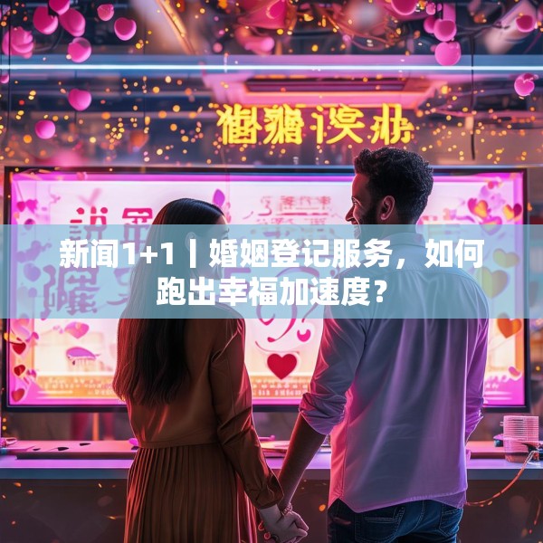 新闻1+1丨婚姻登记服务，如何跑出幸福加速度？