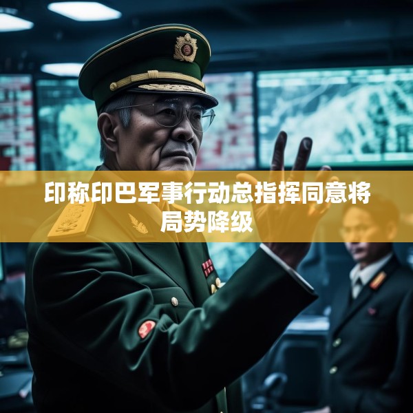 印称印巴军事行动总指挥同意将局势降级
