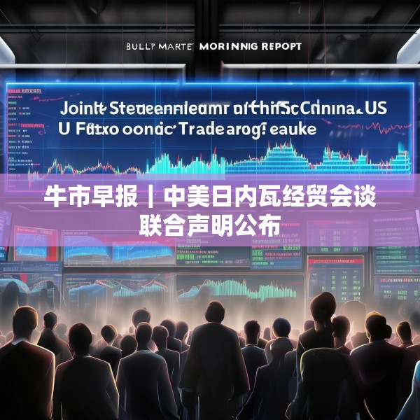 牛市早报｜中美日内瓦经贸会谈联合声明公布