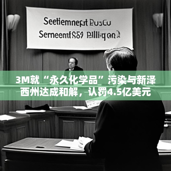 3M就“永久化学品”污染与新泽西州达成和解，认罚4.5亿美元