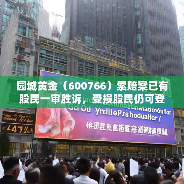 园城黄金（600766）索赔案已有股民一审胜诉，受损股民仍可登记索赔