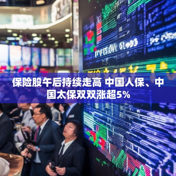 保险股午后持续走高 中国人保、中国太保双双涨超5%