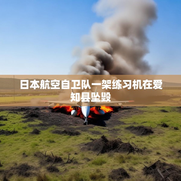 日本航空自卫队一架练习机在爱知县坠毁
