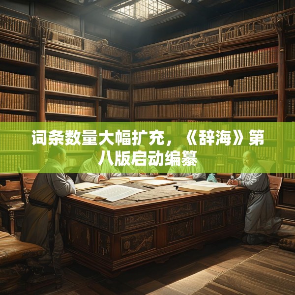 词条数量大幅扩充，《辞海》第八版启动编纂