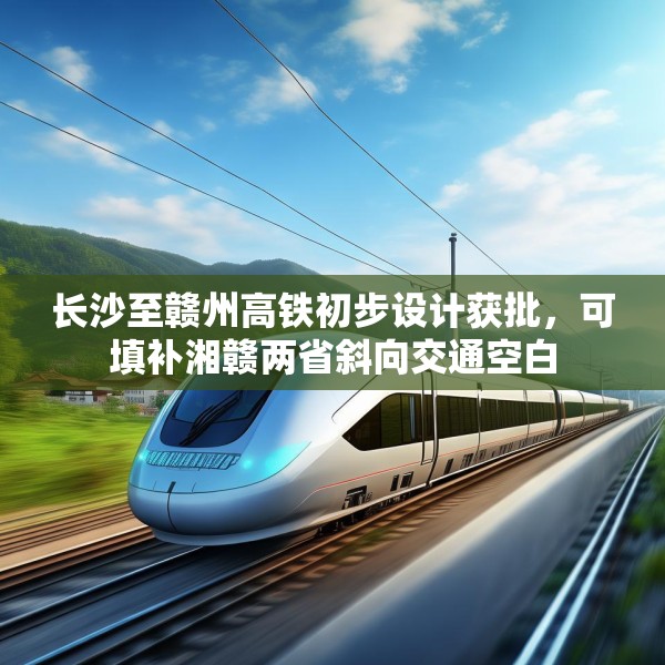 长沙至赣州高铁初步设计获批，可填补湘赣两省斜向交通空白