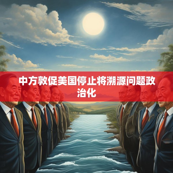 中方敦促美国停止将溯源问题政治化