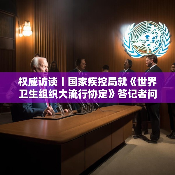 权威访谈丨国家疾控局就《世界卫生组织大流行协定》答记者问