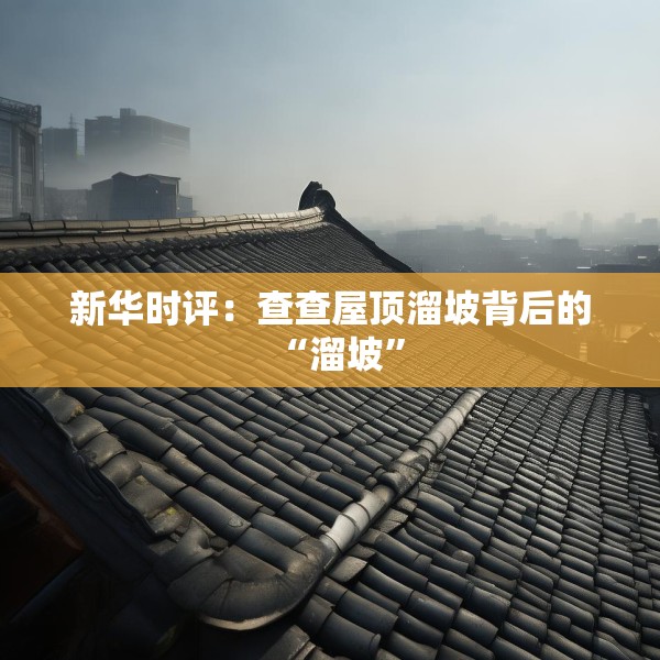 新华时评：查查屋顶溜坡背后的“溜坡”