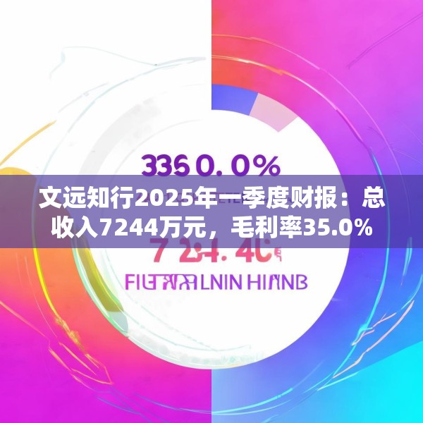 文远知行2025年一季度财报：总收入7244万元，毛利率35.0%