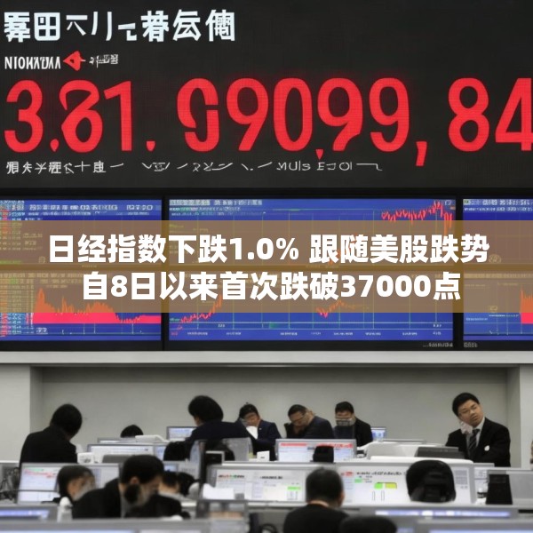 日经指数下跌1.0% 跟随美股跌势 自8日以来首次跌破37000点
