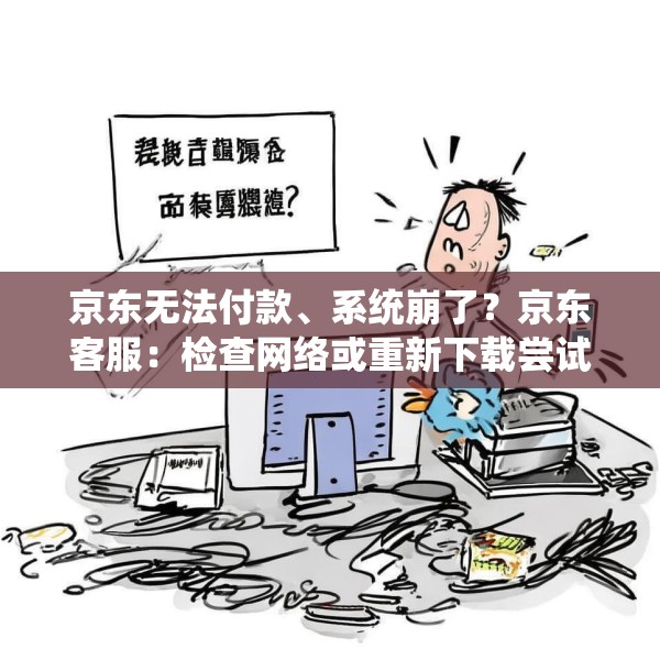 京东无法付款、系统崩了？京东客服：检查网络或重新下载尝试
