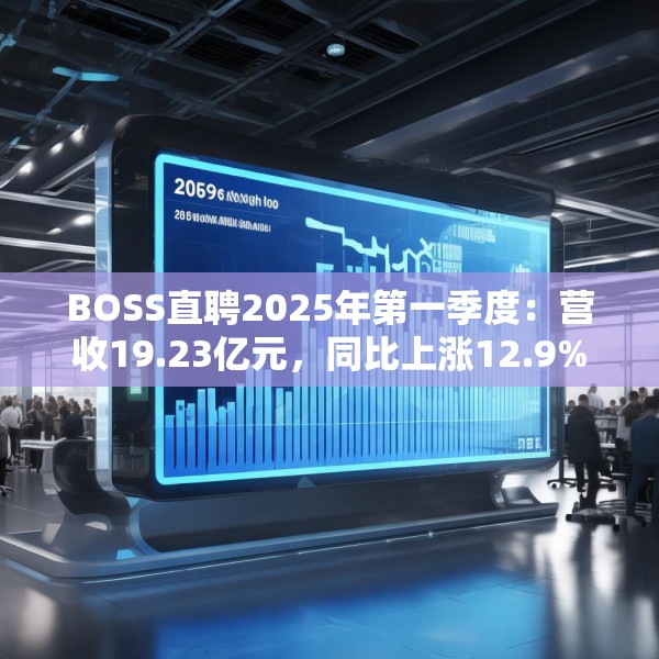 BOSS直聘2025年第一季度：营收19.23亿元，同比上涨12.9%