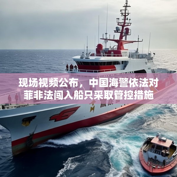 现场视频公布，中国海警依法对菲非法闯入船只采取管控措施