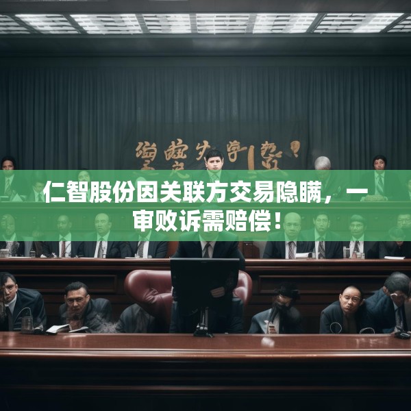 仁智股份因关联方交易隐瞒，一审败诉需赔偿！