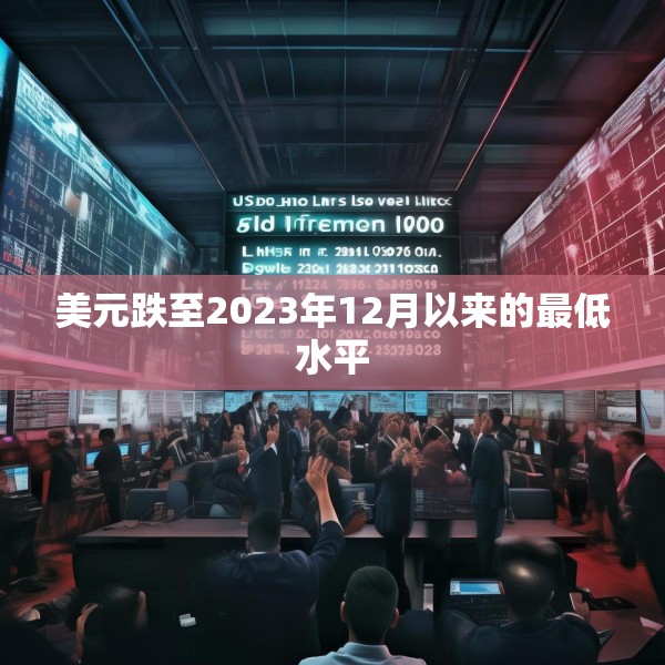 美元跌至2023年12月以来的最低水平