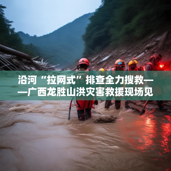 沿河“拉网式”排查全力搜救——广西龙胜山洪灾害救援现场见闻