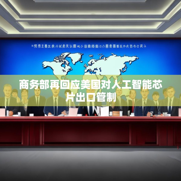 商务部再回应美国对人工智能芯片出口管制