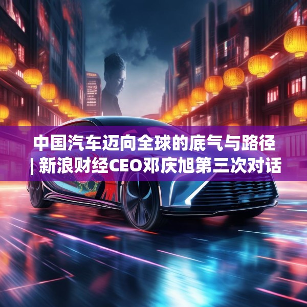 中国汽车迈向全球的底气与路径 | 新浪财经CEO邓庆旭第三次对话长城汽车董事长魏建军