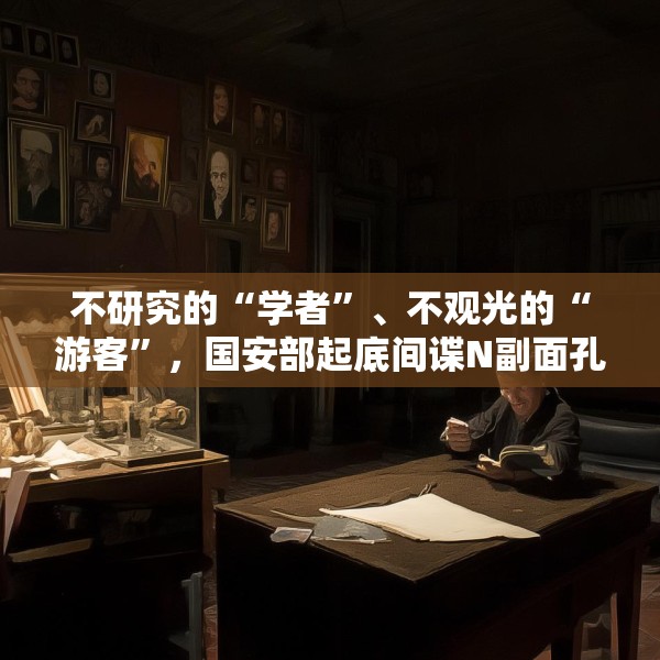 不研究的“学者”、不观光的“游客”，国安部起底间谍N副面孔