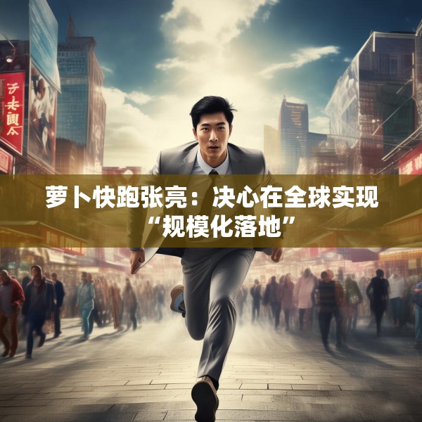 萝卜快跑张亮：决心在全球实现“规模化落地”