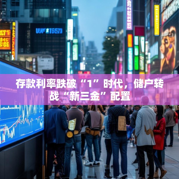 存款利率跌破“1”时代，储户转战“新三金”配置