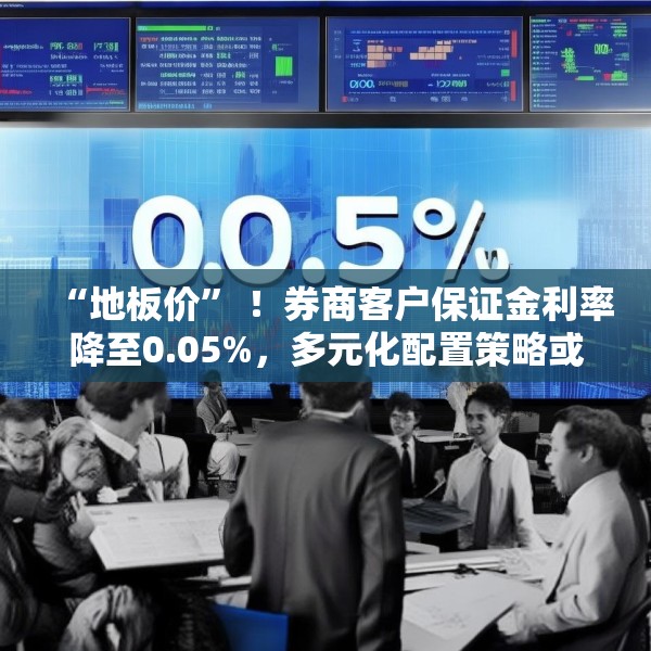 “地板价” ！券商客户保证金利率降至0.05%，多元化配置策略或将破局