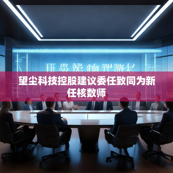 望尘科技控股建议委任致同为新任核数师