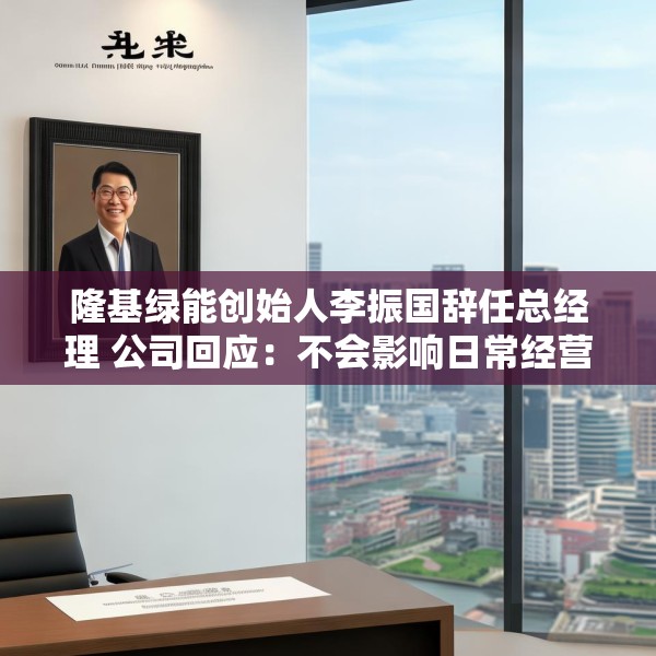 隆基绿能创始人李振国辞任总经理 公司回应：不会影响日常经营