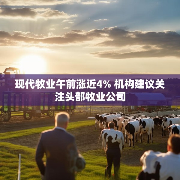 现代牧业午前涨近4% 机构建议关注头部牧业公司