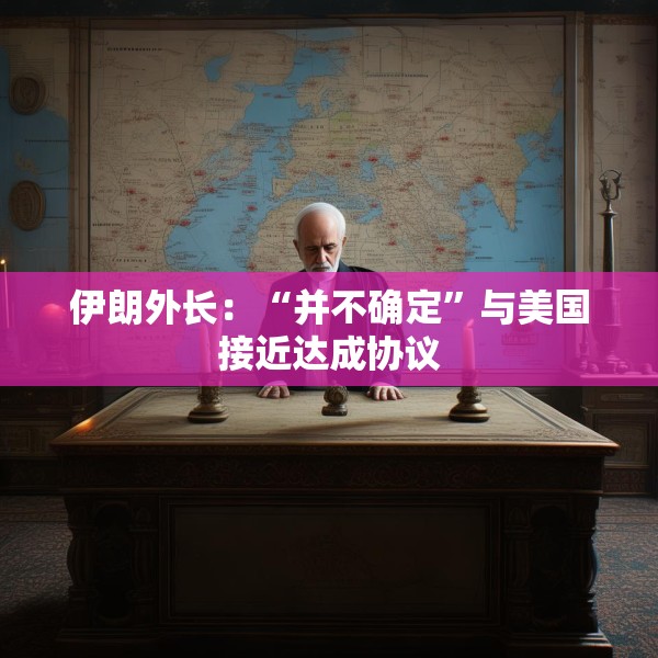 伊朗外长：“并不确定”与美国接近达成协议