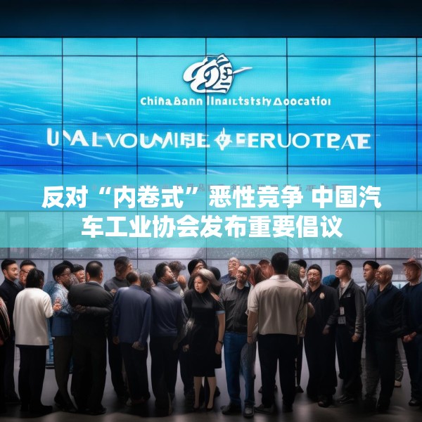 反对“内卷式”恶性竞争 中国汽车工业协会发布重要倡议