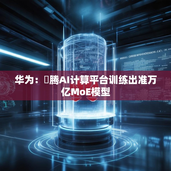 华为：昇腾AI计算平台训练出准万亿MoE模型
