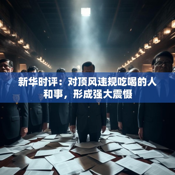 新华时评：对顶风违规吃喝的人和事，形成强大震慑