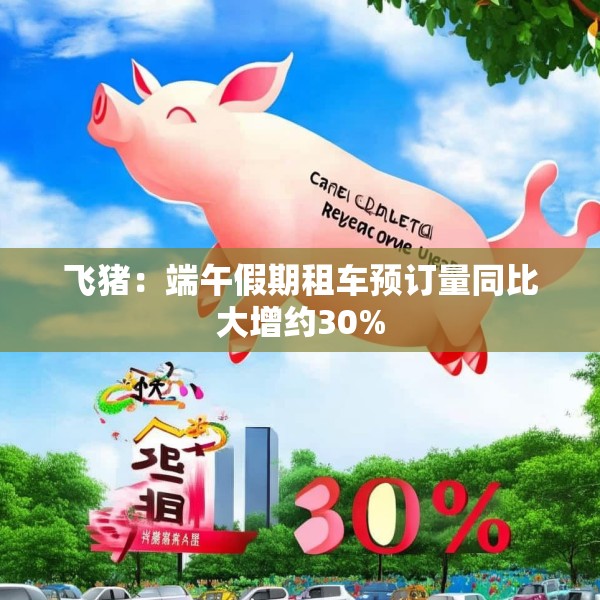 飞猪：端午假期租车预订量同比大增约30%