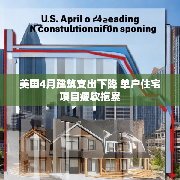 美国4月建筑支出下降 单户住宅项目疲软拖累