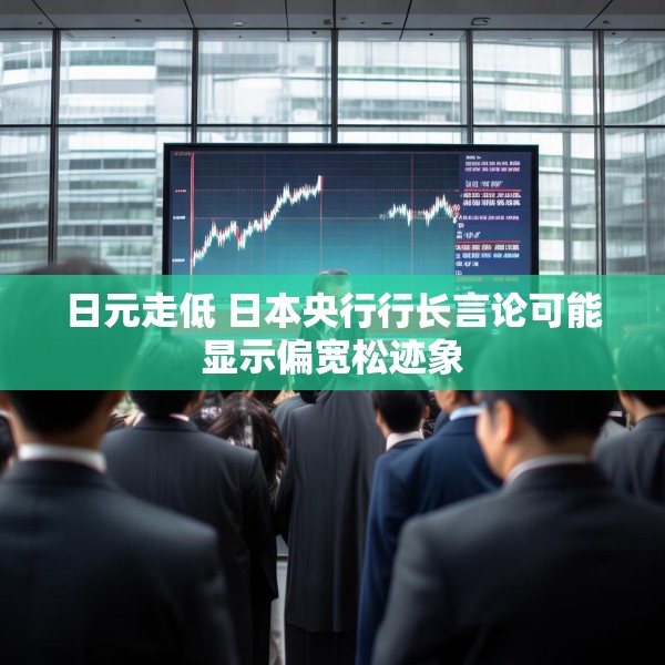 日元走低 日本央行行长言论可能显示偏宽松迹象
