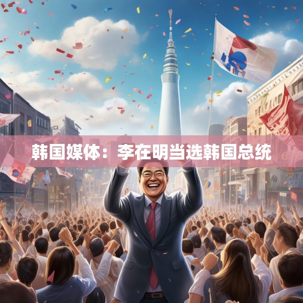 韩国媒体：李在明当选韩国总统
