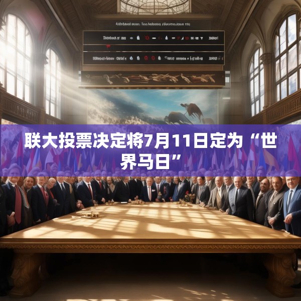 联大投票决定将7月11日定为“世界马日”