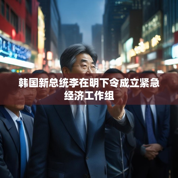 韩国新总统李在明下令成立紧急经济工作组