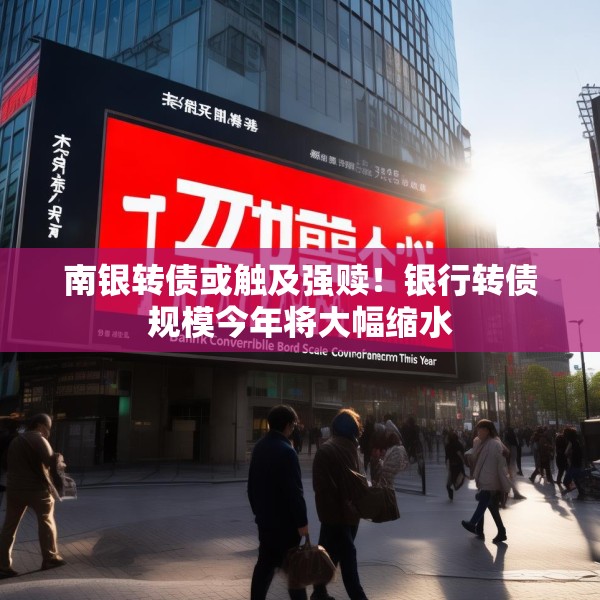 南银转债或触及强赎！银行转债规模今年将大幅缩水
