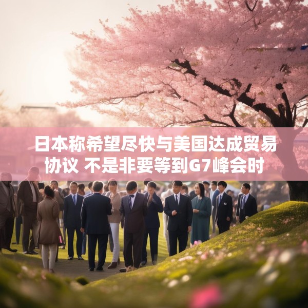 日本称希望尽快与美国达成贸易协议 不是非要等到G7峰会时