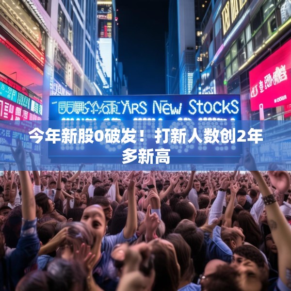 今年新股0破发！打新人数创2年多新高