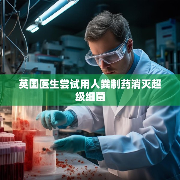 英国医生尝试用人粪制药消灭超级细菌