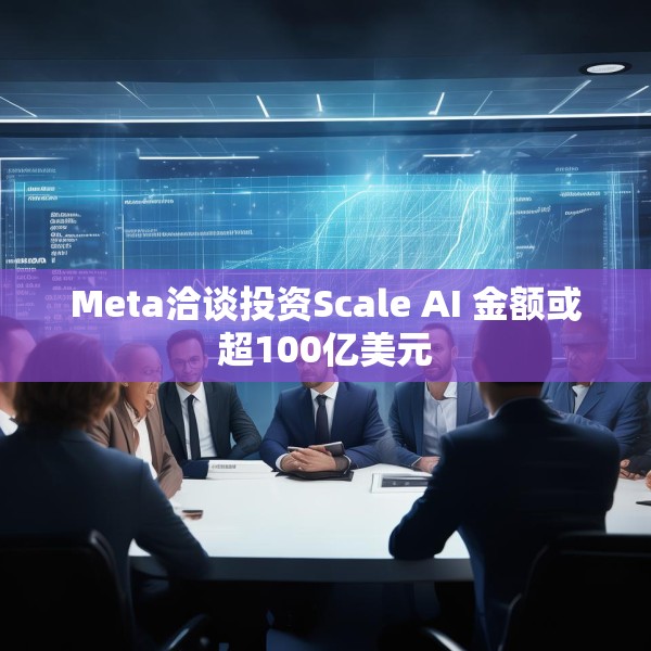 Meta洽谈投资Scale AI 金额或超100亿美元